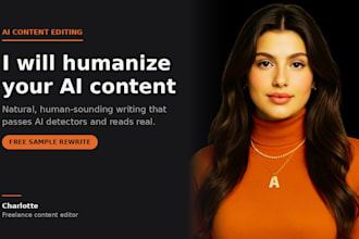 humanize ai content ai content editing and make it undetectable and natural