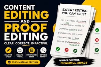 edit and proofread your articles or website content