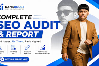 create an complete expert SEO audit report