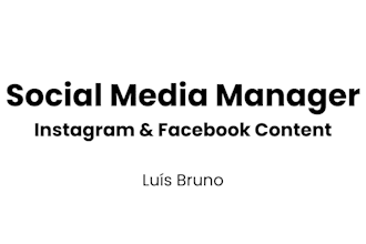 manage your instagram and facebook content