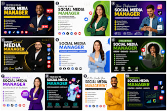 be your social media manager, social media management