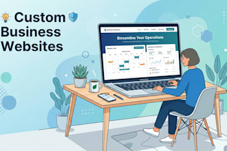 build a professional business website with booking system