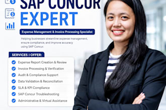 be your sap concur expert for expense and invoice management