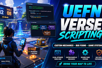 code custom verse scripts and mechanics for your uefn map