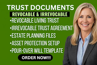draft texas power of attorney poa, living trust, wills, trust, estate planning