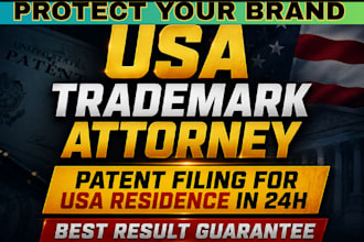 usa trademark registration secure brand uspto filing US attorney
