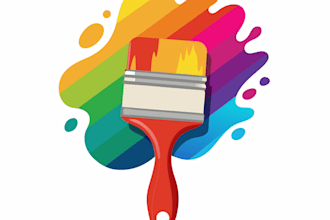 design an eye catching art logo for artists and designers