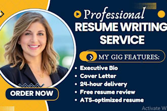 be your resume writer, federal resume, tech resume and cv maker