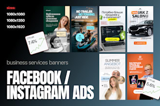 design social media ad creatives for local service businesses