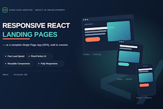 be your expert react js and tailwind css web developer