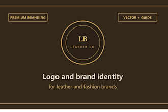 design a logo and brand identity for your fashion brand