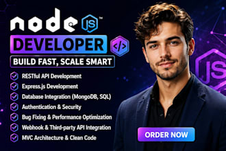 be your creative node js developer for ai mobile or web app