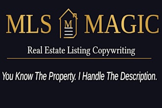 write professional mls and real estate listing descriptions
