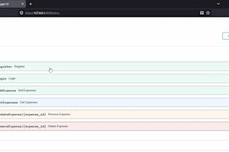 build a python django web application