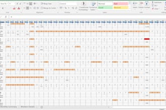 do excel data entry, accounting and financial reporting