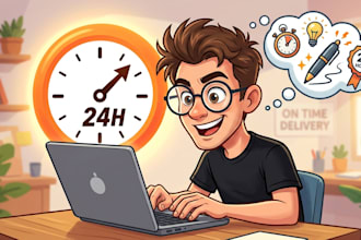 draw avatar, cartoon caricature for profile in 24 hours