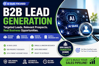 generate targeted b2b leads for your ai saas business