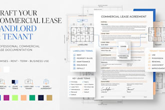 draft commercial lease landlord and tenant agreements