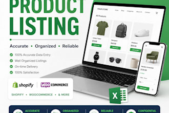 upload and organise products on your ecommerce store