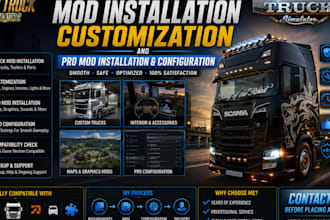 provide truck mod installation customization and configuration