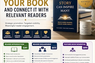 help your book to gain more visibility