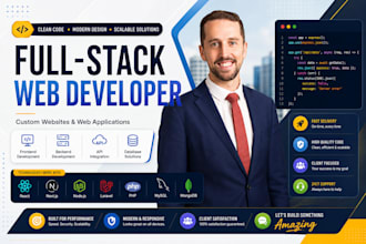 build website, website development, full stack developer, front end developer