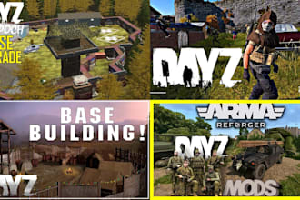 build dayz server setup, dayz mod, dayz script, dayz map, dayz armor and assets