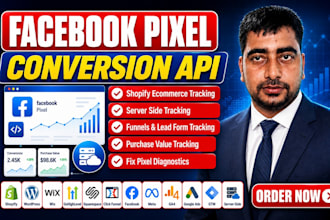 fix meta pixel, setup facebook pixel conversion API, server side tracking by GTM