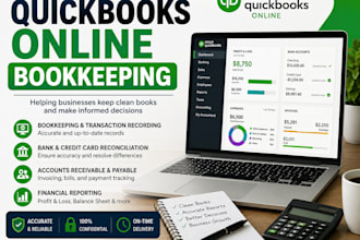 do bookkeeping and accounting in quickbooks online