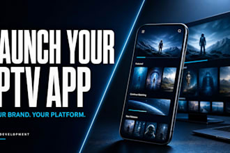 build iptv app for smart tv app android tv and white label app