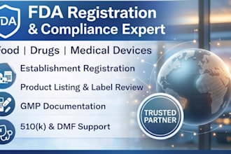 handle fda food registration, mocra, mocra cosmetic compliance for USA market