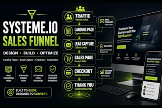 carrd website, systeme io sales funnel, carrd