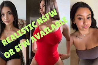 create realistic ai influencers, ai models and custom lora