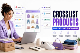 crosslist on targetplus flyp kidizen zipsale autiva sidekick offerup poshmark