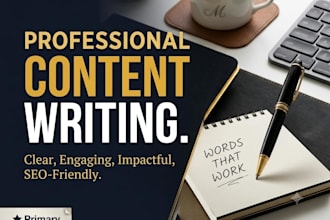 write SEO website content and blog posts
