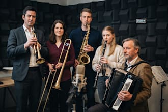 record professional trumpet trombone saxophone clarinet and accordion