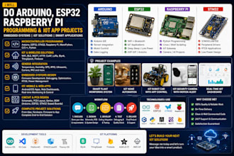 do arduino esp32 raspberry pi programming embedded systems and iot app projects