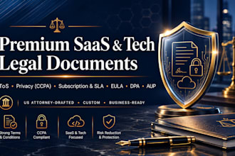 write a saas subscription agreement and service level agreement sla