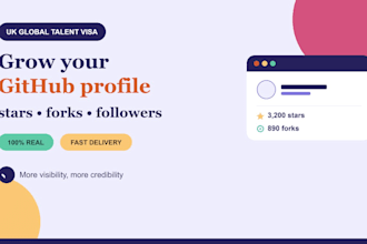 do github fork star and followers for your uk global talent