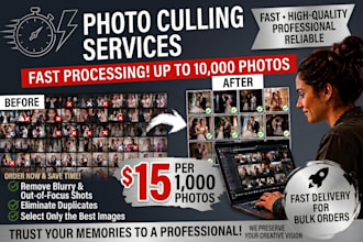 fast photo culling for your photography