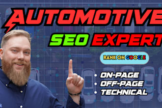 do SEO for dealerships and automotive websites