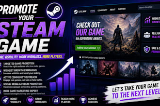 do steam game promotion game marketing steam wishlist game promotion