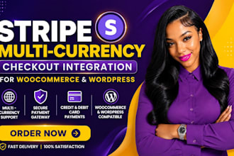 set up stripe multi currency checkout integration for woocommerce and wordpress
