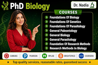 foundation of biology genetics parasitology general paleontology research method