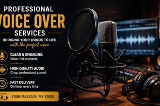 record urdu, english, hindi and punjabi voice over