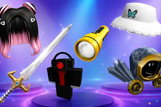 create roblox ugc, roblox accesories, wearable, roblox hair, game asset