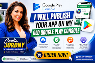 publish your app on my old google play console