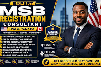 be your msb registration consultant for fincen aml compliance