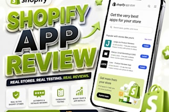 do shopify store audit write review for shopify app shopify app installation