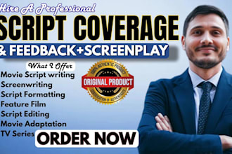write script coverage, screenplay feedback, script analysis, screenwriting notes